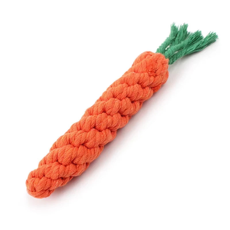 Cartoon Animal Dog Chew Toys NZ | Durable Braided Bite-Resistant Puppy Molar Cleaner – PawNestotton Rope Toy