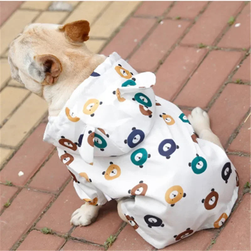Waterproof Dog Raincoat NZ | Pug, French Bulldog, Poodle & Corgi Rain Jacket – PawNest