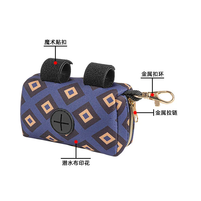 Portable Dog Poop Bag Dispenser – Biodegradable & Handy