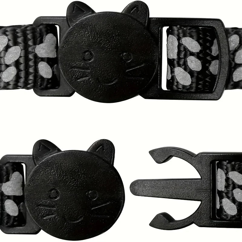 2pcs Reflective Pet Collars – Night Safety Dog & Cat Collars | PawNest NZ