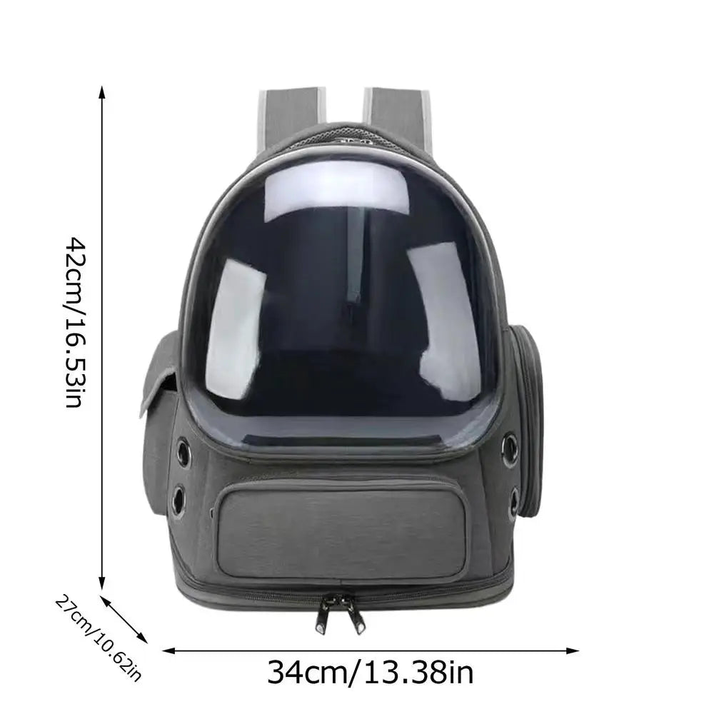 Cat Backpack Carrier NZ | Breathable Space Capsule Travel Bag for Cats – PawNest