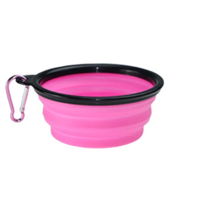 350ml Collapsible Silicone Pet Bowl – Portable Travel Dog Bowl