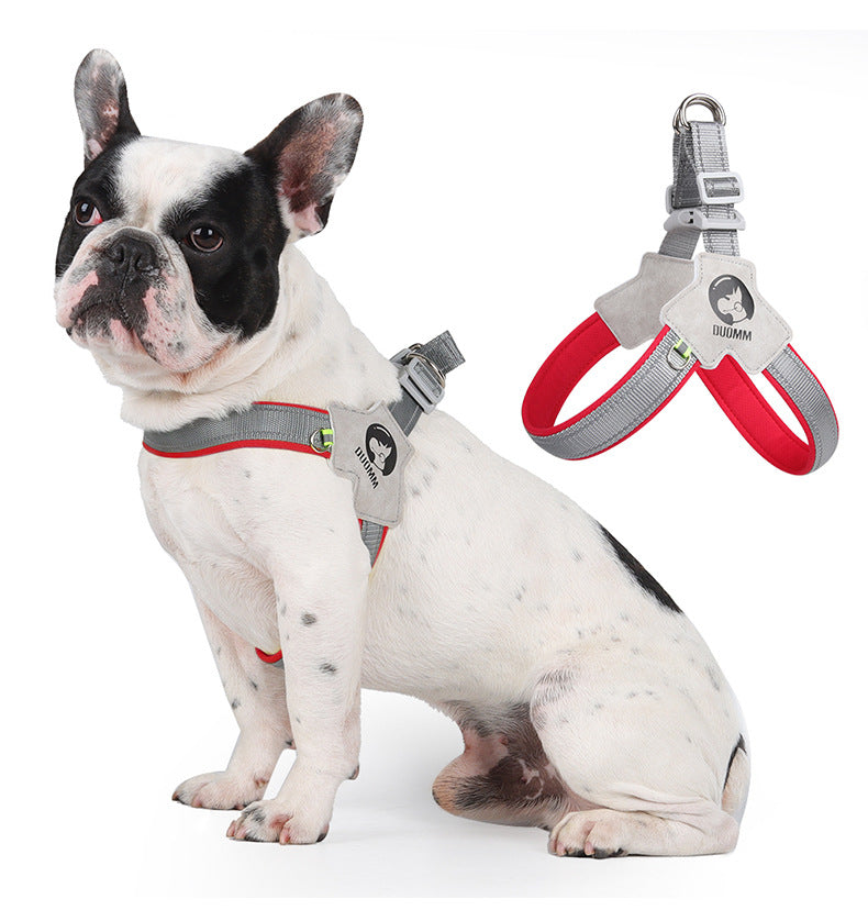 Adjustable Reflective Dog Harness NZ | Mesh Vest for Small & Large Dogs & Cats – PawNest