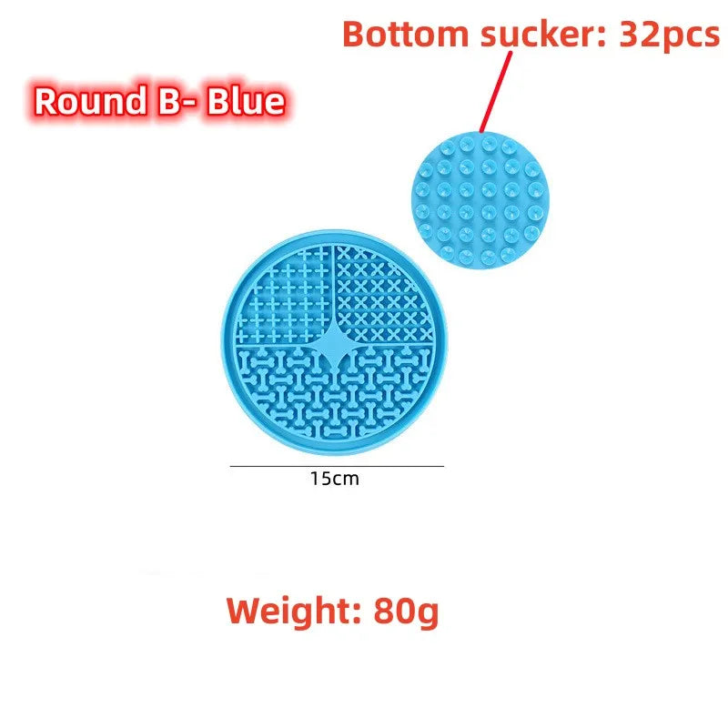 Dog Slow Feeder Mat NZ | Anxiety Relief Lick Pad with Suction Cup for Training & Calming – PawNest