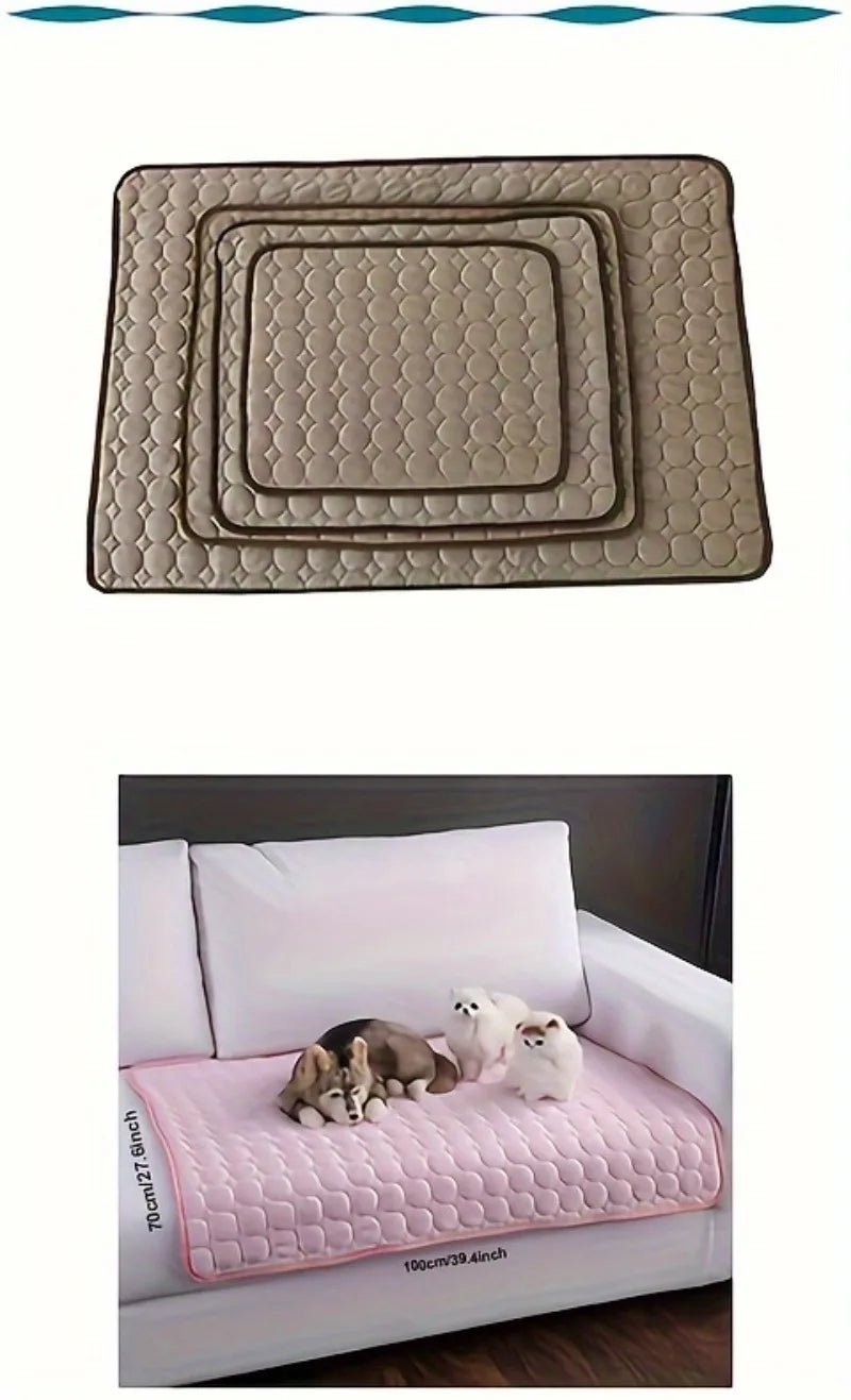 Cooling Mat for Dogs & Cats NZ | Self-Cooling Nylon Pet Pad for Small to Large Breeds – PawNest