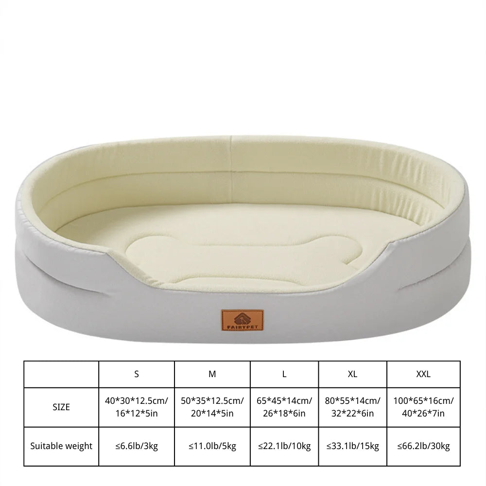 Waterproof Orthopedic Dog Bed – Durable Sofa for All Sizes