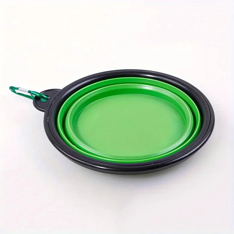 350ml Collapsible Silicone Pet Bowl – Portable Travel Dog Bowl