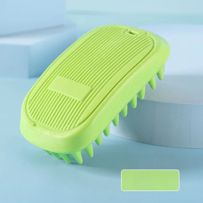 Pet Bath Brush & Rubber Comb – Grooming & Hair Removal for Dogs & Cats | Massage Glove Cleaner | PawNest NZ