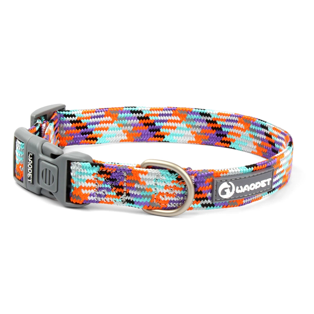 Reflective Adjustable Dog Collar – Anti-Lost Military Design