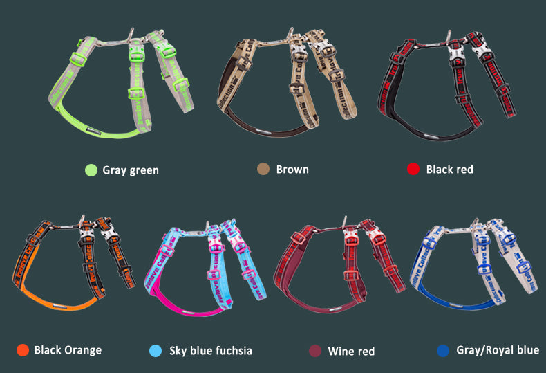 Truelove Nylon Reflective Dog Harness TLH6571 NZ | Durable SBR Buckle & Leash Compatible – PawNest