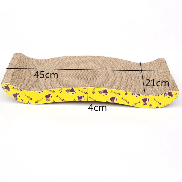 Wearable Cat Scratcher Toy NZ | Cardboard Claw Grinder & Scraping Board for Cats – PawNest