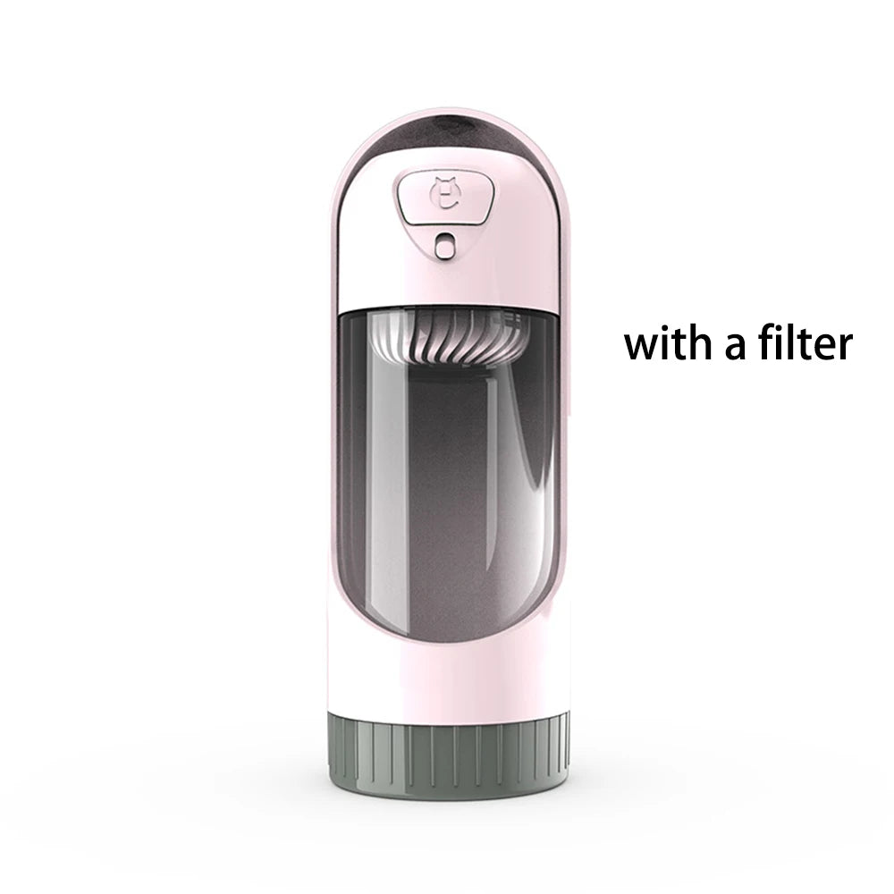 Portable Pet Water Bottle – Travel Feeder for Dogs & Cats