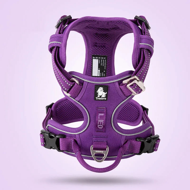 Truelove No-Pull Dog Harness NZ | Front Nylon Adjustable Safety Vest for Small & Large Dogs – PawNest