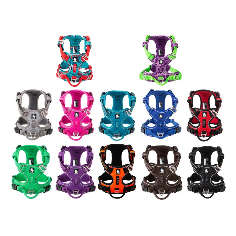 Truelove No-Pull Dog Harness NZ | Front Nylon Adjustable Safety Vest for Small & Large Dogs – PawNest