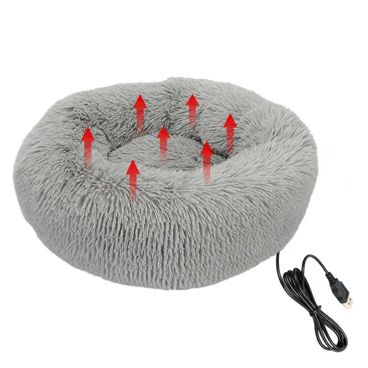 USB Heated Cat Bed NZ | Washable & Easy-Clean Small Pet Heating Pad – PawNest