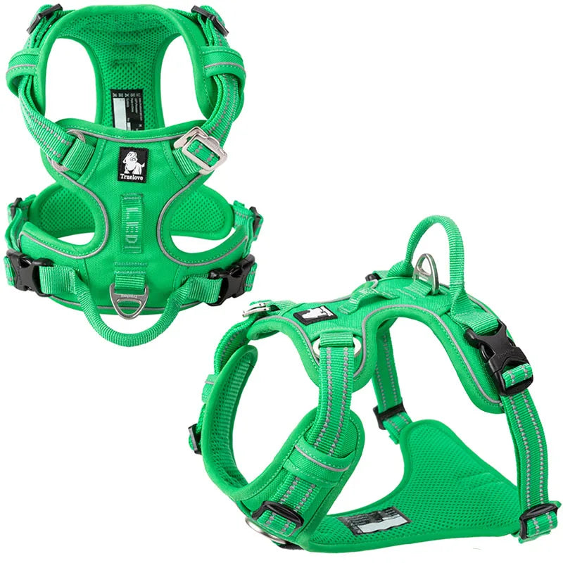 Truelove No-Pull Dog Harness NZ | Front Nylon Adjustable Safety Vest for Small & Large Dogs – PawNest
