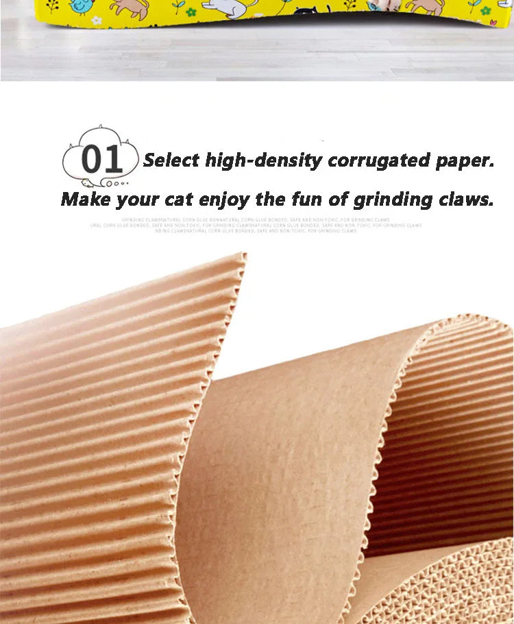 Wearable Cat Scratcher Toy NZ | Cardboard Claw Grinder & Scraping Board for Cats – PawNest