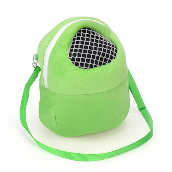 Small Animal Carrier Bag NZ | Breathable Travel Cage for Rabbit, Hamster, Chinchilla, Guinea Pig & Pet Rat – Warm & Portable