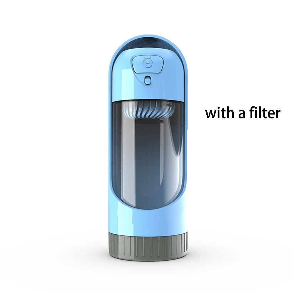 Portable Pet Water Bottle – Travel Feeder for Dogs & Cats