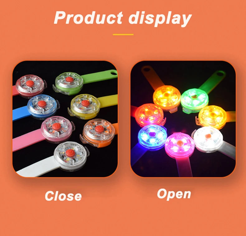 Dog Anti-Loss LED Collar – Waterproof, USB Rechargeable Light