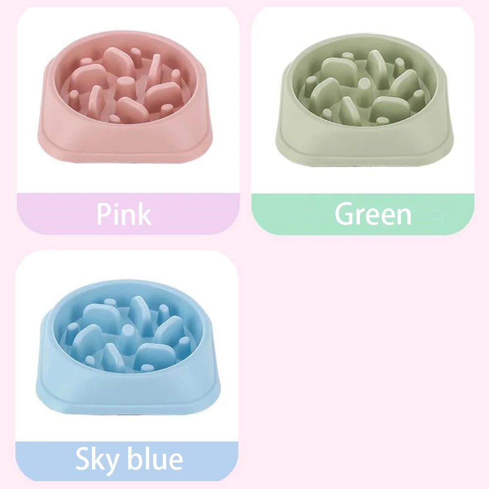 Non-Slip Slow Feeder Dog Bowl NZ | Puzzle Anti-Gulping Food Dish for Medium Dogs – PawNestedium Small Dogs Puppy