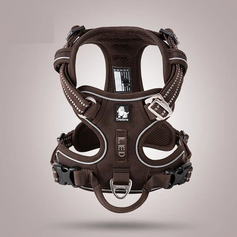 Truelove No-Pull Dog Harness NZ | Front Nylon Adjustable Safety Vest for Small & Large Dogs – PawNest