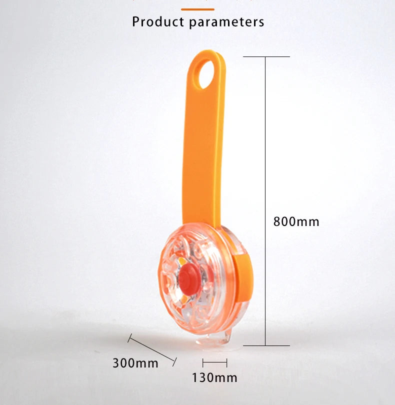 Dog Anti-Loss LED Collar – Waterproof, USB Rechargeable Light