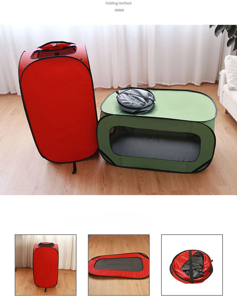 Collapsible Dog Cage & Oxford Cloth Pet Carrier NZ | Waterproof Outdoor Cat Tent & Dog Car Seat – Portable Pet Cage – PawNest
