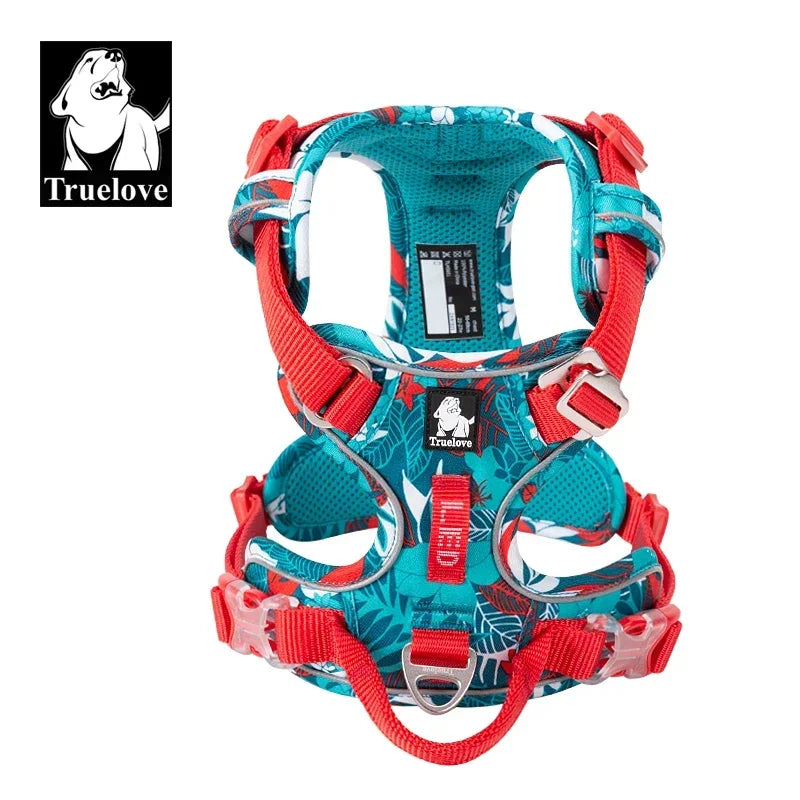 Truelove No-Pull Reflective Dog Harness NZ | Adjustable Safety Vest for Medium & Large Dogs – PawNest