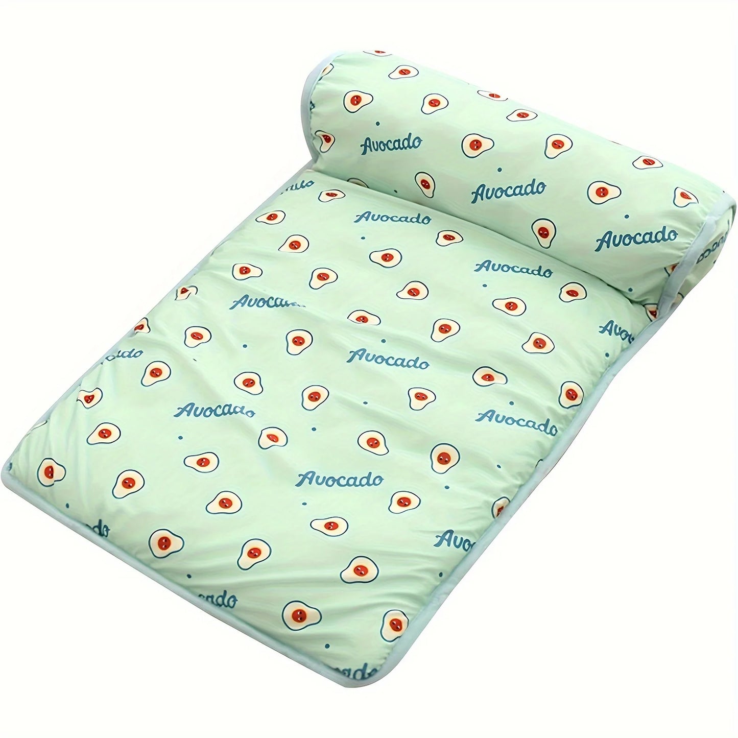 Cooling Pet Mat with Pillow NZ | Non-Slip Dog & Cat Bed for Indoor & Outdoor Use – PawNest
