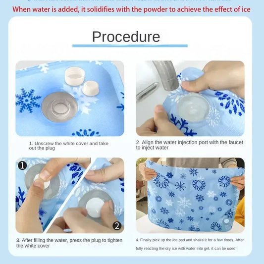 Cooling Pad Ice Mat for Pets NZ | Summer Dog & Cat Cool Mat with Dry Ice Crystal Powder – PawNest