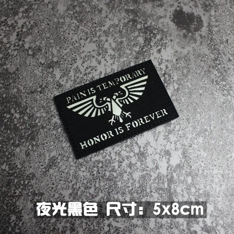 IR Reflective Military Patch – “No Free Lunch” Morale Badge