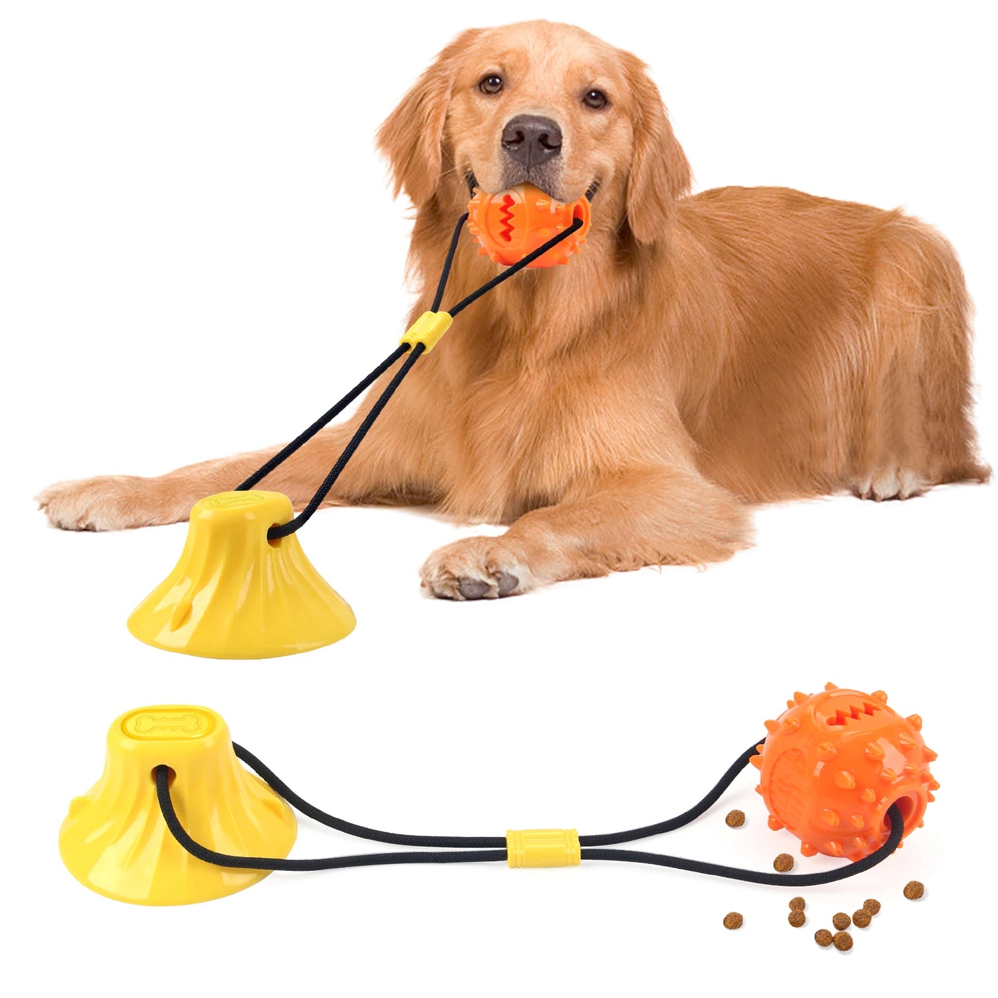 Dog Chew Toy Balls NZ | Rubber Teeth Cleaning & Treat Dispensing Balls for Dogs & Cats – PawNest