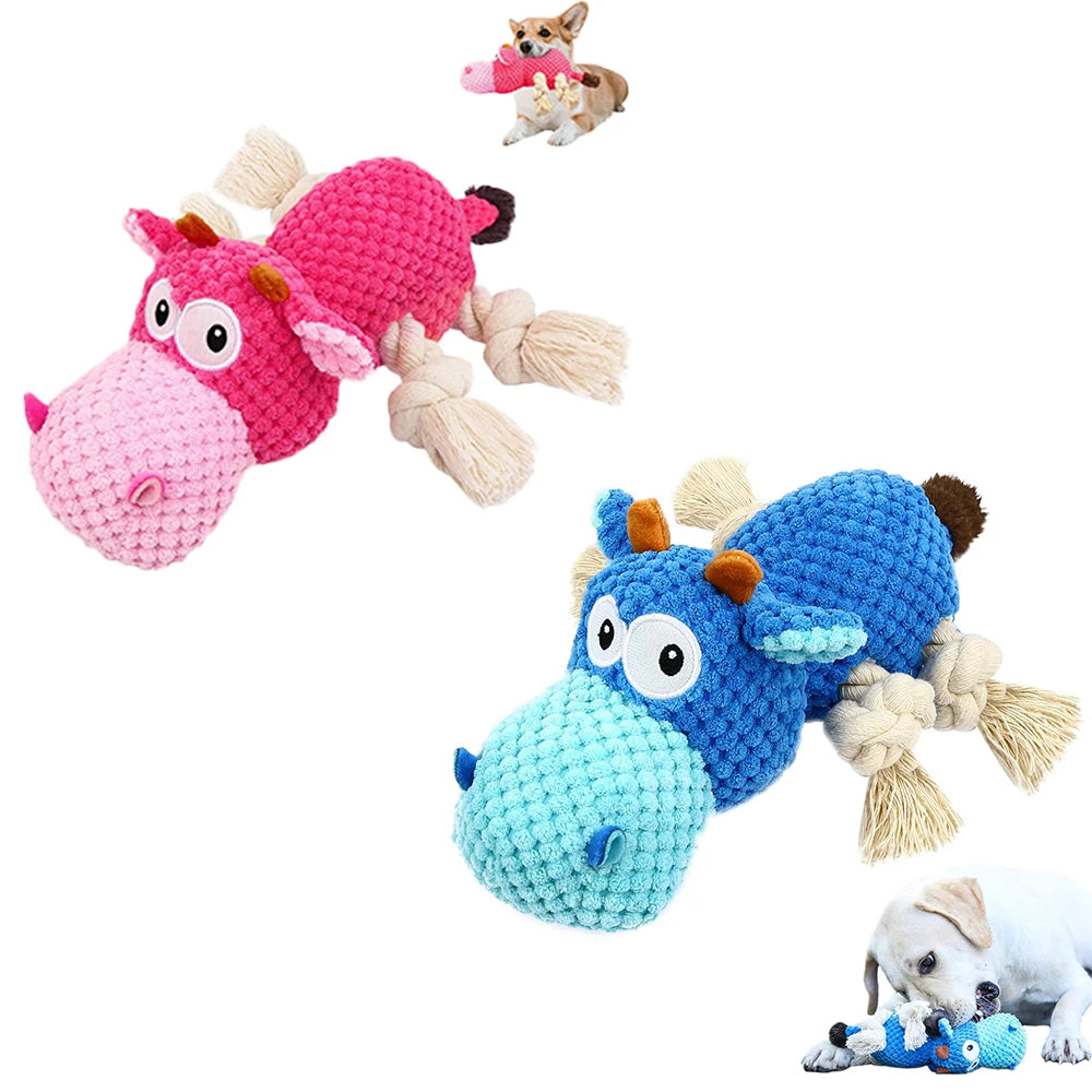 Indestructible Dog Toy NZ | Durable Squeaky Plush for Large Aggressive Chewers – PawNest