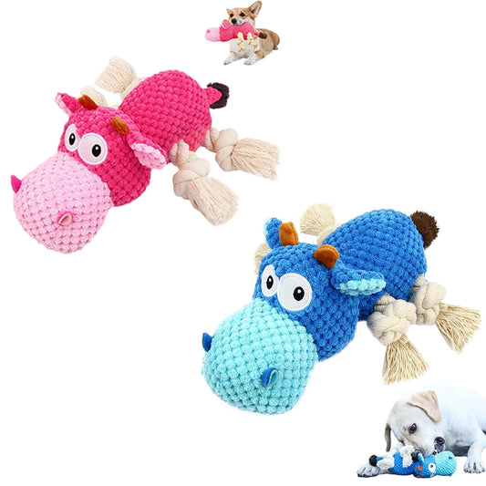 Indestructible Dog Toy NZ | Durable Squeaky Plush for Large Aggressive Chewers – PawNest