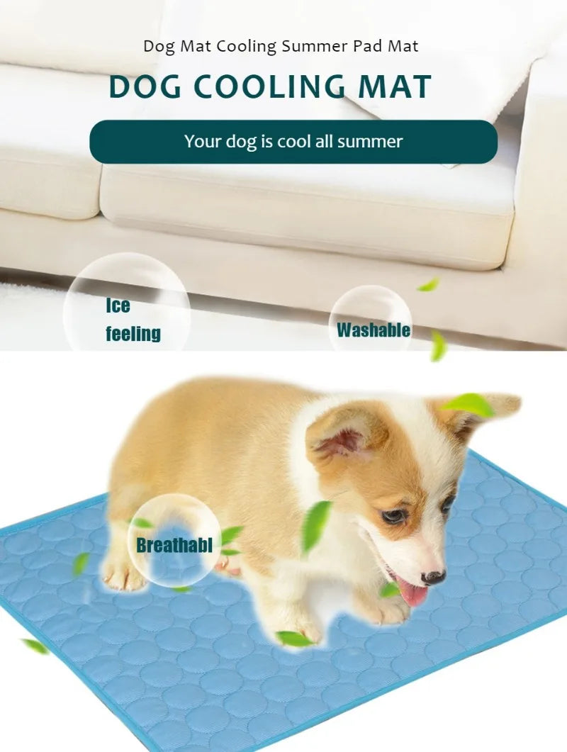 Cooling Mat for Dogs & Cats NZ | Self-Cooling Nylon Pet Pad for Small to Large Breeds – PawNest