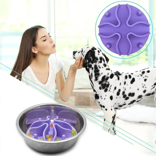 Silicone Spiral Slow Feeder Insert NZ | Strong Suction Cup for Small to Large Dogs – PawNest