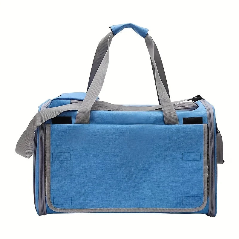 Soft-Sided Pet Carrier NZ | Large & Medium Cat and Puppy Carrier – Comfortable, Portable Dog & Cat Travel Bag – PawNest