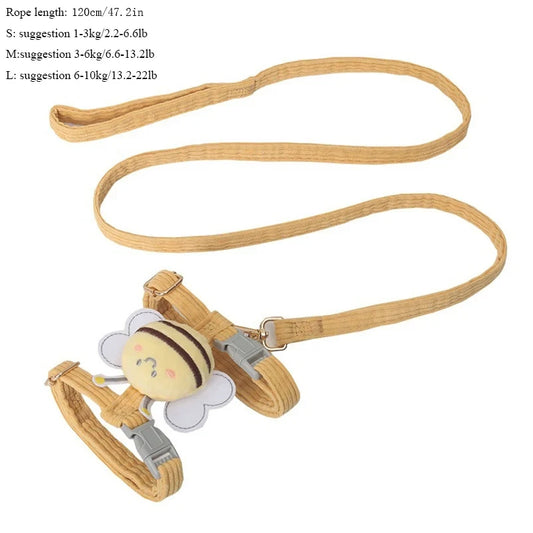 Dog Harness & Leash Set NZ | Adjustable Small Dog & Puppy Vest – PawNest
