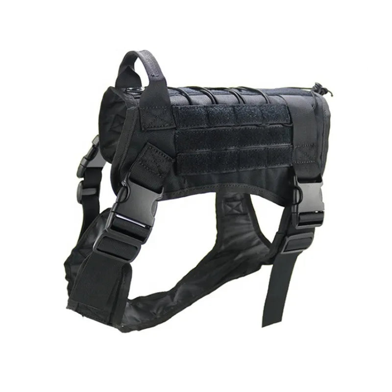Tactical Dog Harness NZ | Military-Style Adjustable Training Vest for Small to Large Dogs – PawNest