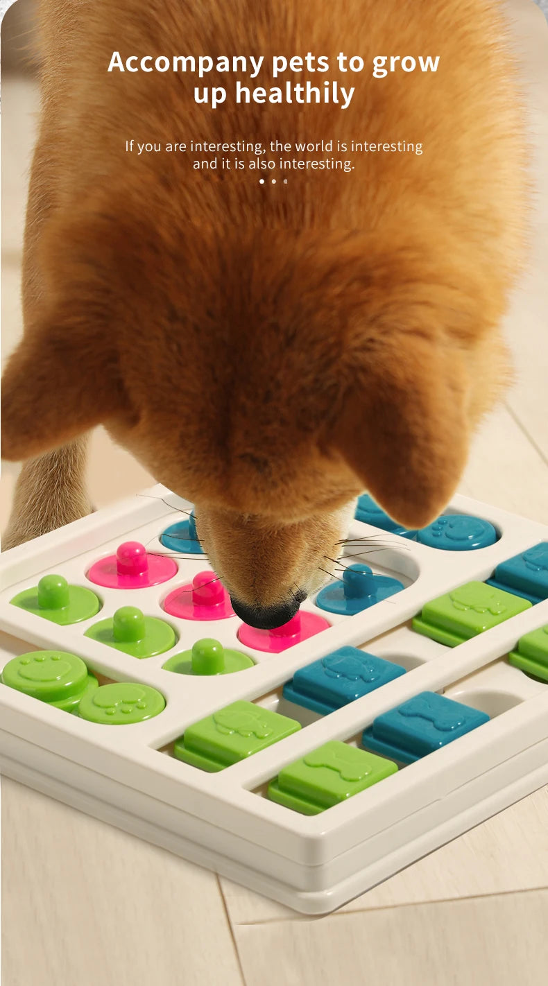 Slow Feeder Dog Puzzle Toy NZ | Interactive IQ Training & Mental Enrichment Feeder – PawNest