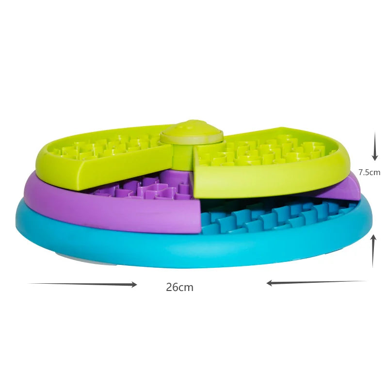 Slow Feeder Dog Puzzle Toy NZ | Interactive Non-Slip Food Dispenser for Puppy & Dog Training – PawNest