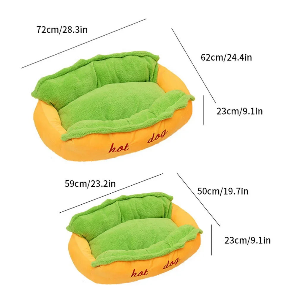 Removable Washable Pet Bed NZ | Soft Fiber Dog & Cat Lounger – PawNest