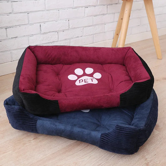 Soft Sofa Dog Bed NZ | Warm Fleece Pet Bed with Waterproof Bottom – Small to Large Dogs & Cats – PawNest