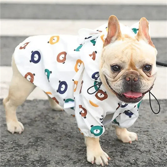 Waterproof Dog Raincoat NZ | Pug, French Bulldog, Poodle & Corgi Rain Jacket – PawNest