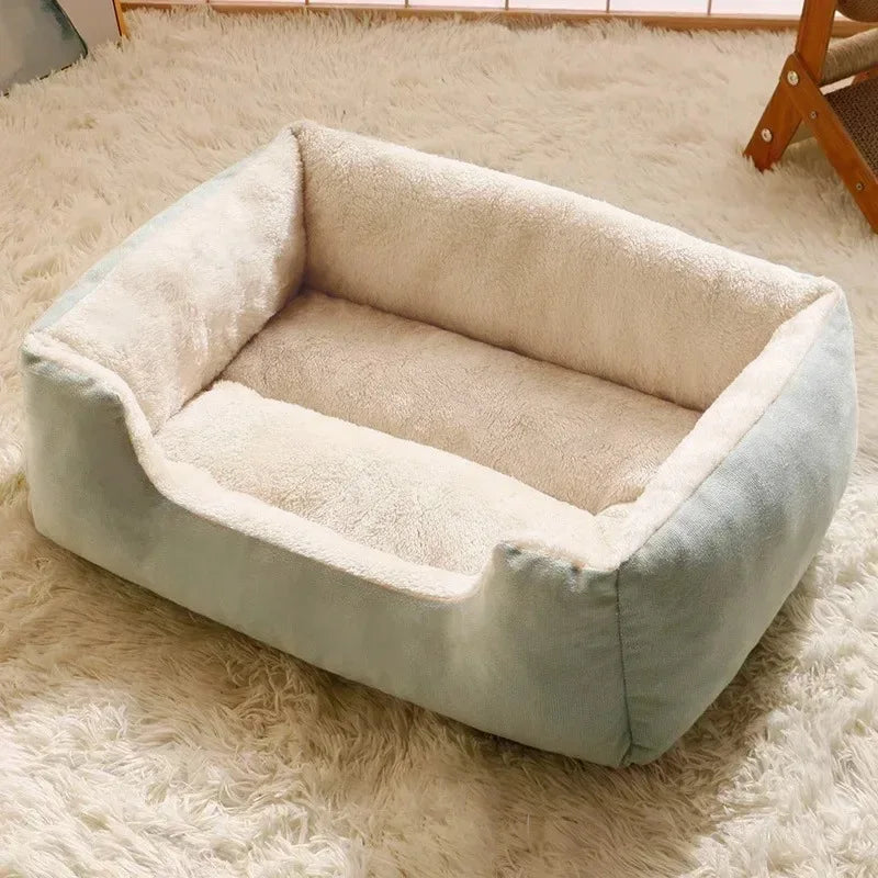 Soft Plush Pet Bed NZ | Warm & Comfortable Cushion for Cats & Small Dogs – PawNest