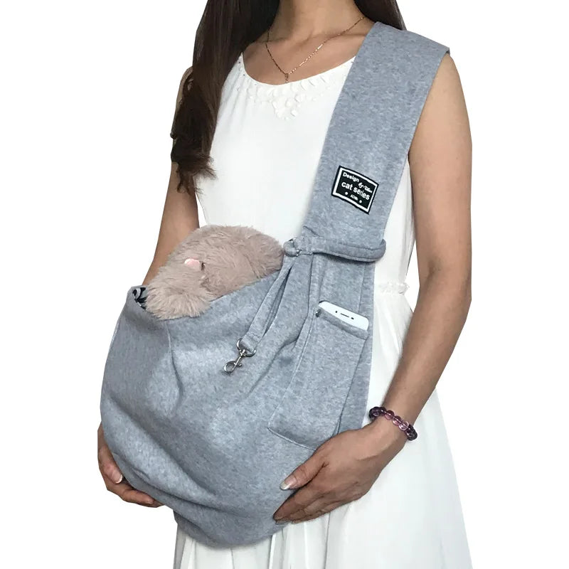 Pet Carrier Sling Bag NZ | Portable Shoulder Travel Bag for Puppies, Cats & Small Dogs – PawNest