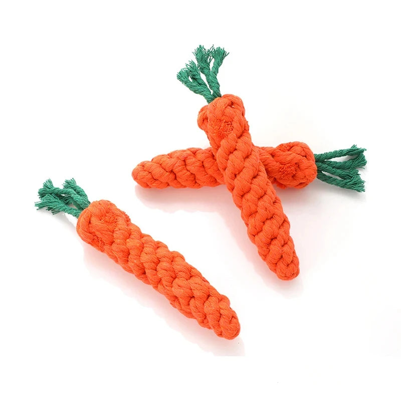 Cartoon Animal Dog Chew Toys NZ | Durable Braided Bite-Resistant Puppy Molar Cleaner – PawNestotton Rope Toy