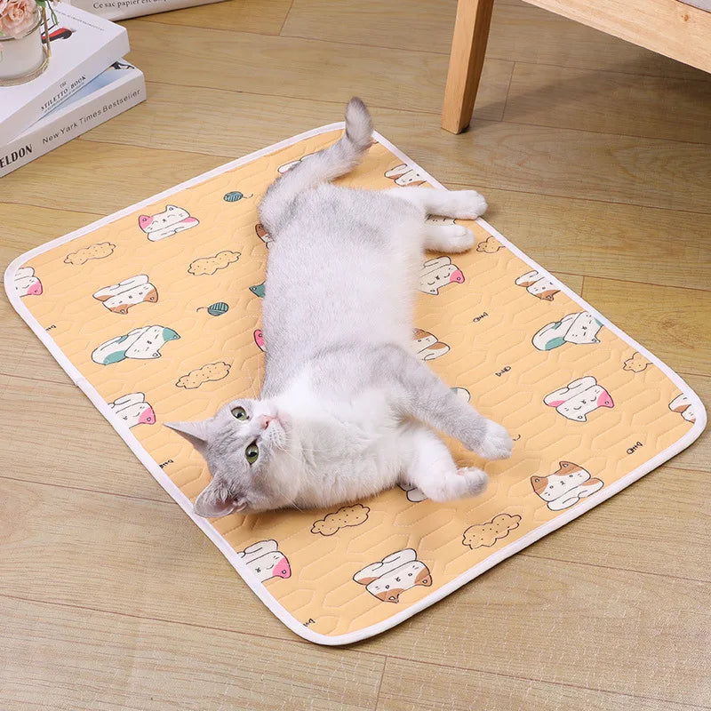 Pet Summer Cooling Latex Pad NZ | Ice Silk Cooling Mat for Dogs & Cats – PawNest