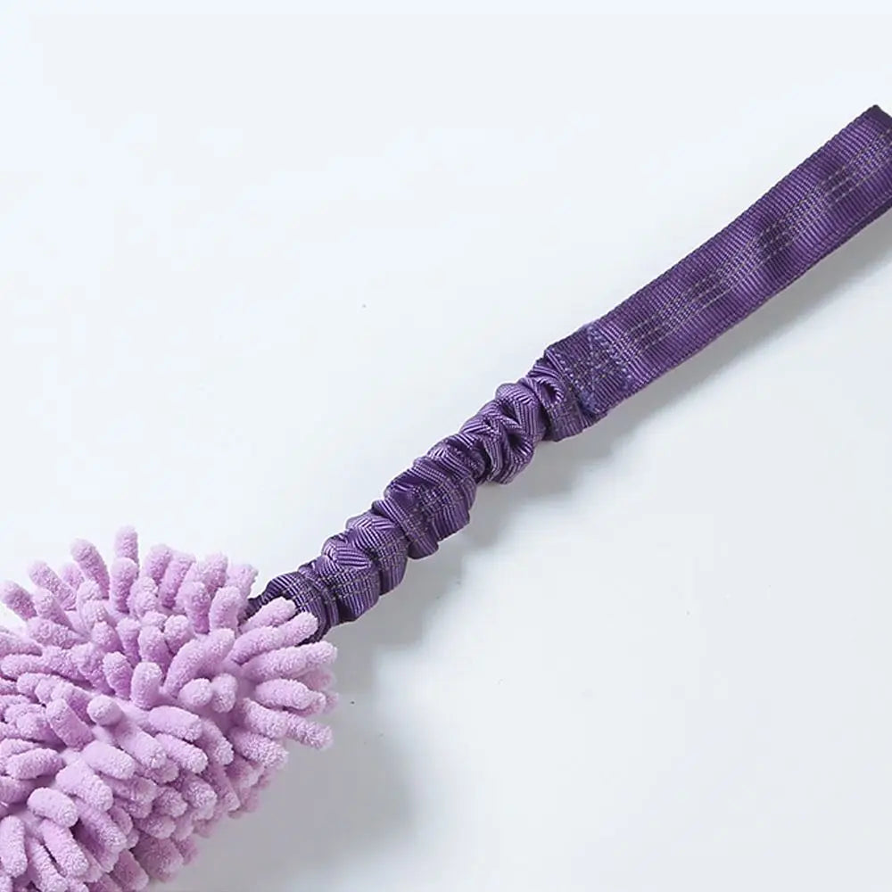 Colorful Plush Squeaky Dog Chew Toy NZ | Interactive Teething & Rope Toy for Boredom Relief – PawNest